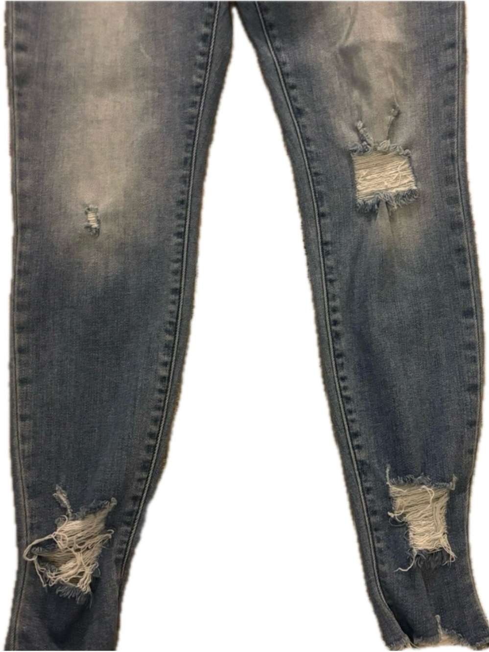 KanCan Light Blue Distressed Skinny Jeans